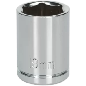 Image of Siegen 1/2" Drive Hexagon WallDrive Socket Metric 1/2" 19mm