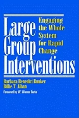 Image of large group interventions engaging the whole system for rapid change