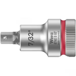 Image of Wera 05003087001 8740 B HF Zyklop In-Hex 3/8" Bit-Socket 7/32" x 35mm