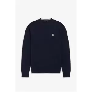 image of Fred Perry Classic Jumper - Blue