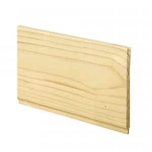 Image of Wickes Softwood Timber Traditional Cladding 8x94x1800mm Single