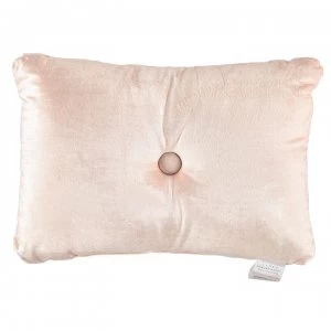 image of Hotel Collection Velvet Cushion - Blush