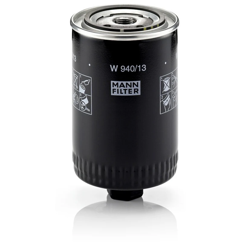 Image of MANN-FILTER W 940/13 Oil filter Spin-on Filter, with one anti-return valve Oil Filter (7)