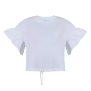Image of Miso Sleeve T Shirt - White