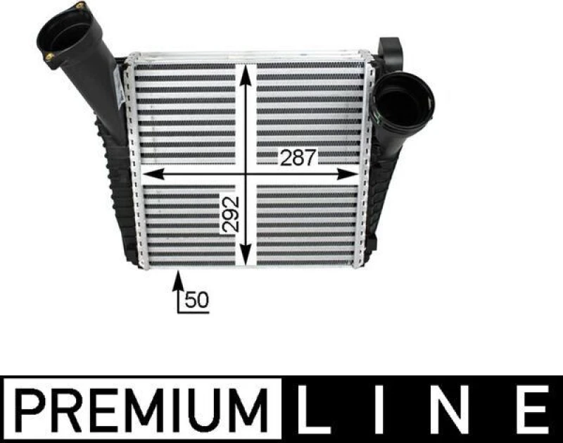 Image of Intercooler MAHLE CI 77 000P
