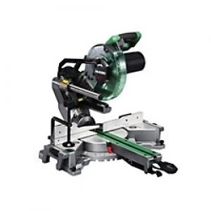 image of HiKOKI C8FSHG Slide Compound Mitre Saw 216mm 1100W 240V