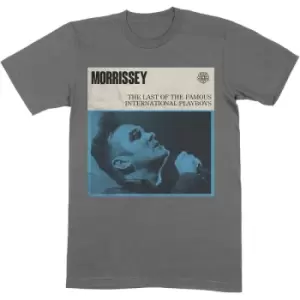 image of Morrissey - International Playboys Unisex Large T-Shirt - Grey