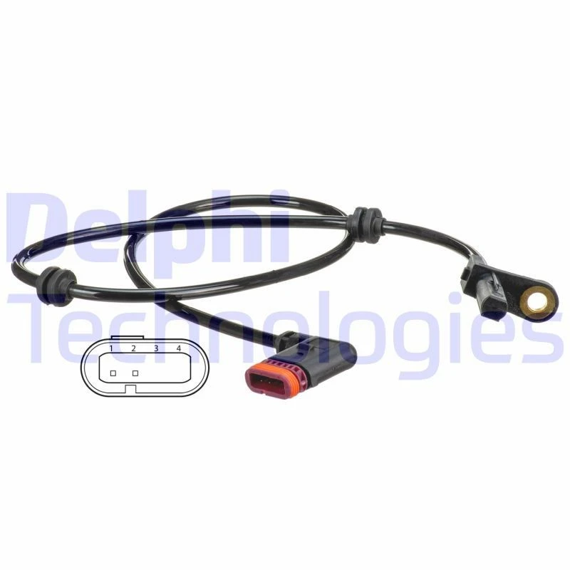Image of DELPHI ABS sensor DELPHI SS20543