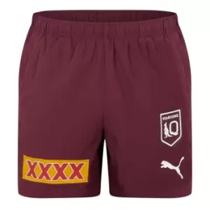 image of Puma 23 Maroons Training Short - M - Red