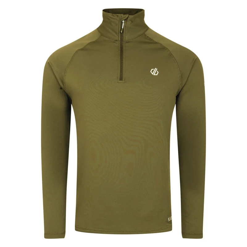 Image of Dare 2b Dare 2b Men 'Fuse Up II' Active Stretch Fleece in Green Size: X-Small Green XS Male 5063516187677