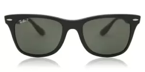 image of Ray-Ban Sunglasses RB4195F Wayfarer Liteforce Asian Fit Polarized 601S9A