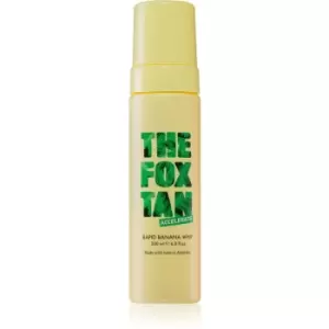 image of The Fox Tan Rapid Banana Whip face & body tan accelerator without SPF 200ml