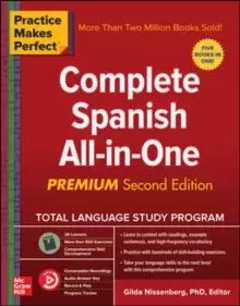Image of Practice Makes Perfect: Complete Spanish All in One, Premium Second Edition