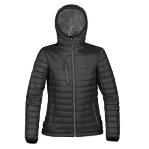 image of Stormtech Womens/Ladies Gravity Thermal Jacket (L) (Black/Charcoal)