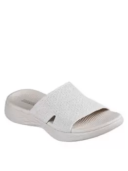 Image of Skechers On-the-go 600 Sandals - Natural, Size 4, Women