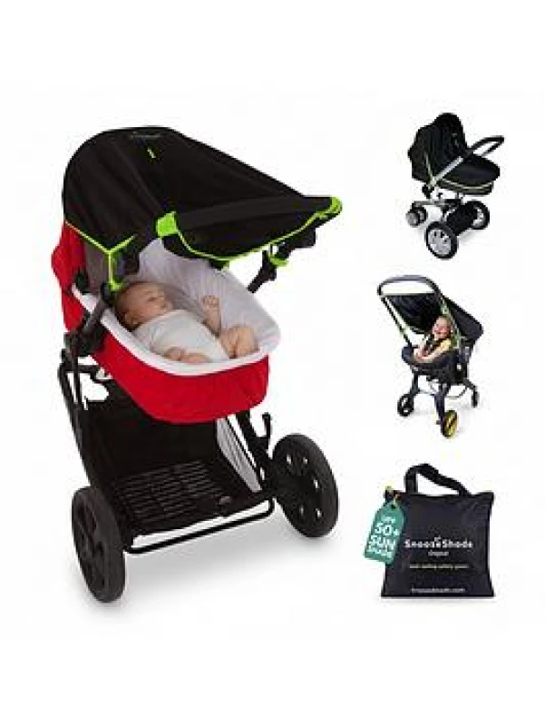 Image of Snoozeshade Original Pram or Stoller Shade Black unisex