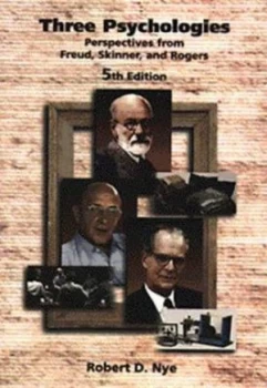 Image of Three Psychologies by Robert D Nye Paperback