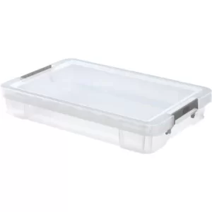 image of Allstore 12LTR 550X360X90MM Storage Box with Lid