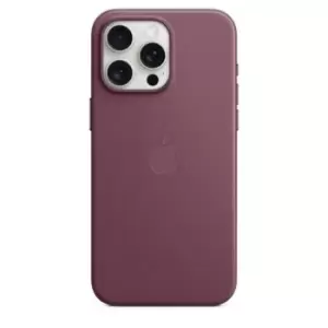Image of iPhone 15 Pro Max Apple FineWoven Case with MagSafe MT4X3ZM/A - Mulberry