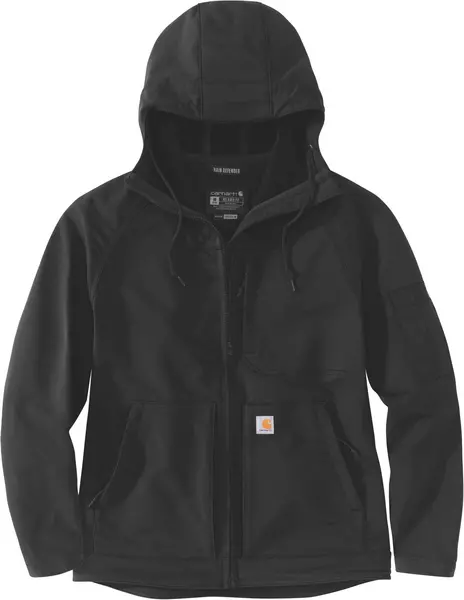 Image of Carhartt Super Dux Hooded Ladies Jacket, black, Size XS for Women
