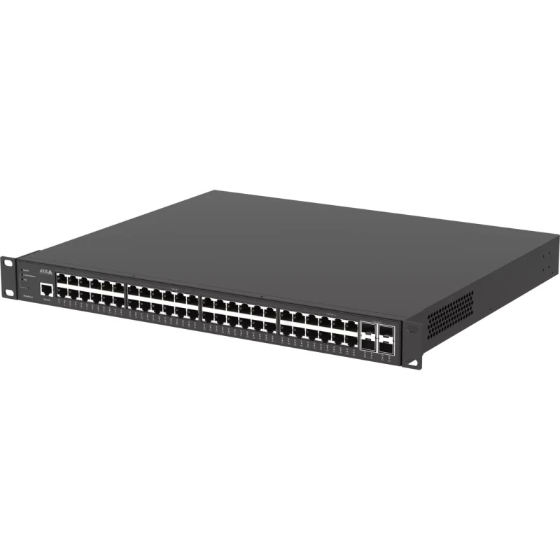 Image of AXIS Axis D8248 Managed L2 Gigabit Ethernet (10/100/1000) Power over Ethernet (PoE) Black 02620-002