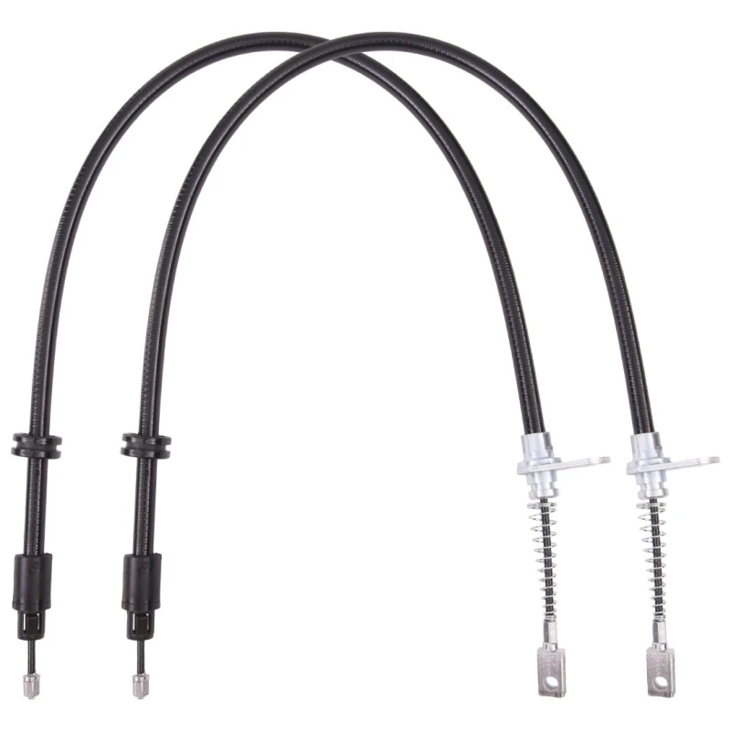 Image of RIDEX 124C1393 Brake Cable Right, 728/595mm Cable,parking brake (124)