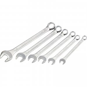 Image of Draper 6 Piece Combination Spanner Set Imperial