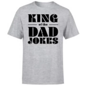 Image of King of the Dad Jokes T-Shirt - Grey - 3XL