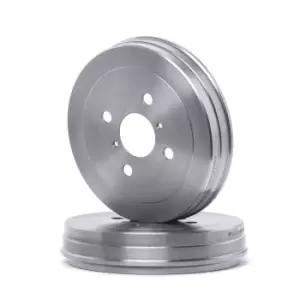 Image of RIDEX Brake Drum 123B0136 Rear Brakes,Drum Brake TOYOTA,Yaris Schragheck (_P1_),Echo Limousine (_P1_)