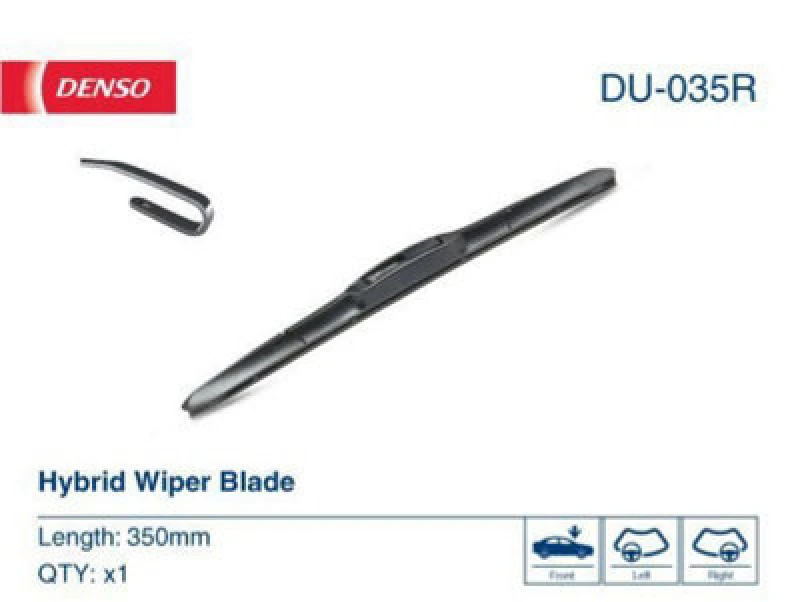 Image of DENSO DU-035R Rear wiper blade Driver side Rear wiper blade (100449)