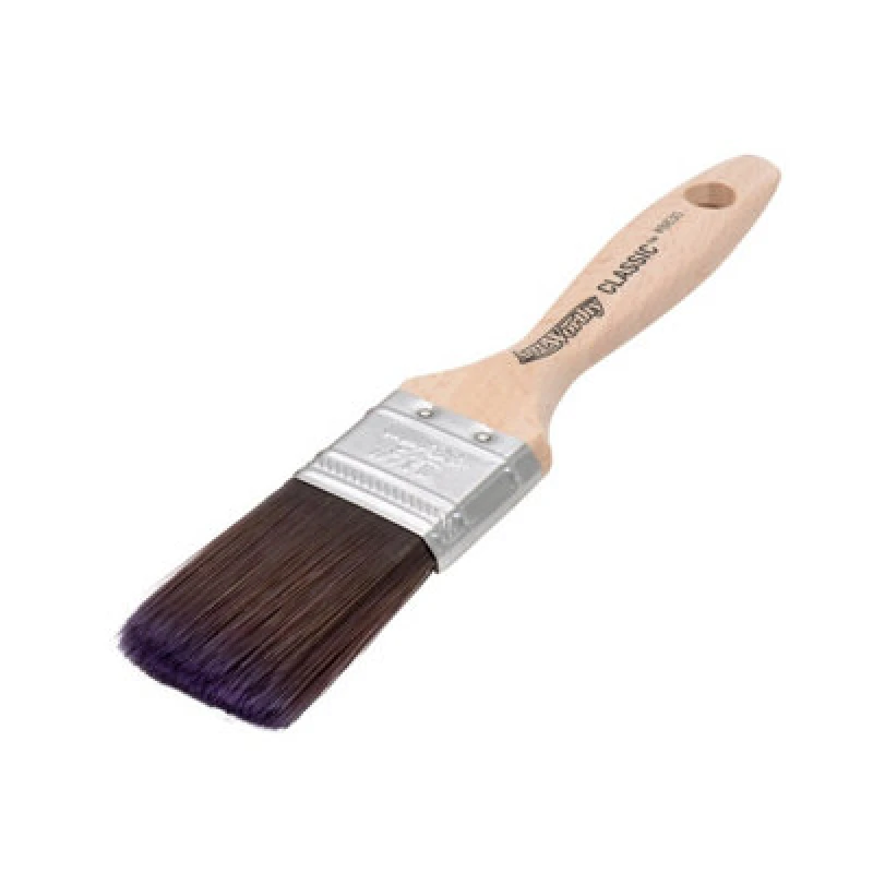 Image of Arroworthy Classic Semi Oval Angled Beaver Tail Paint Brush - 1.5 Inch