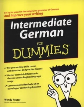 Image of Intermediate German for Dummies by Wendy Foster Paperback