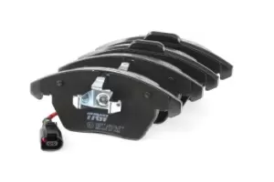 Image of TRW Brake pad set VW,AUDI,SKODA GDB1550 1K0615106AL,1K0698151,1K0698151C 1K0698151E,3C0698151A,3C0698151B,3C0698151C,3C0698151D,3C0698151J,3C0698151K