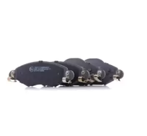 Image of RIDEX Brake pad set TOYOTA 402B0661 044650D010,044650D040,04465YZZCR 04465YZZEM