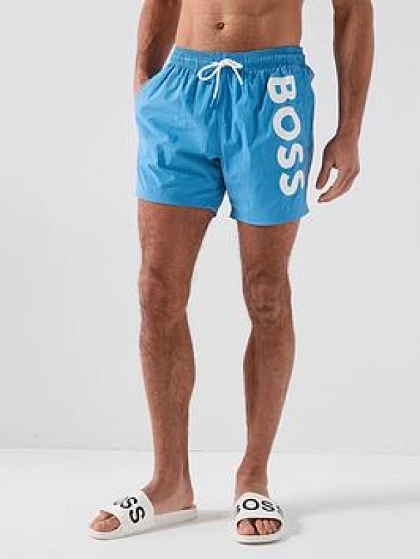 Image of Boss Boss Octopus 00050 A Swim Shorts S Blue 35037318350