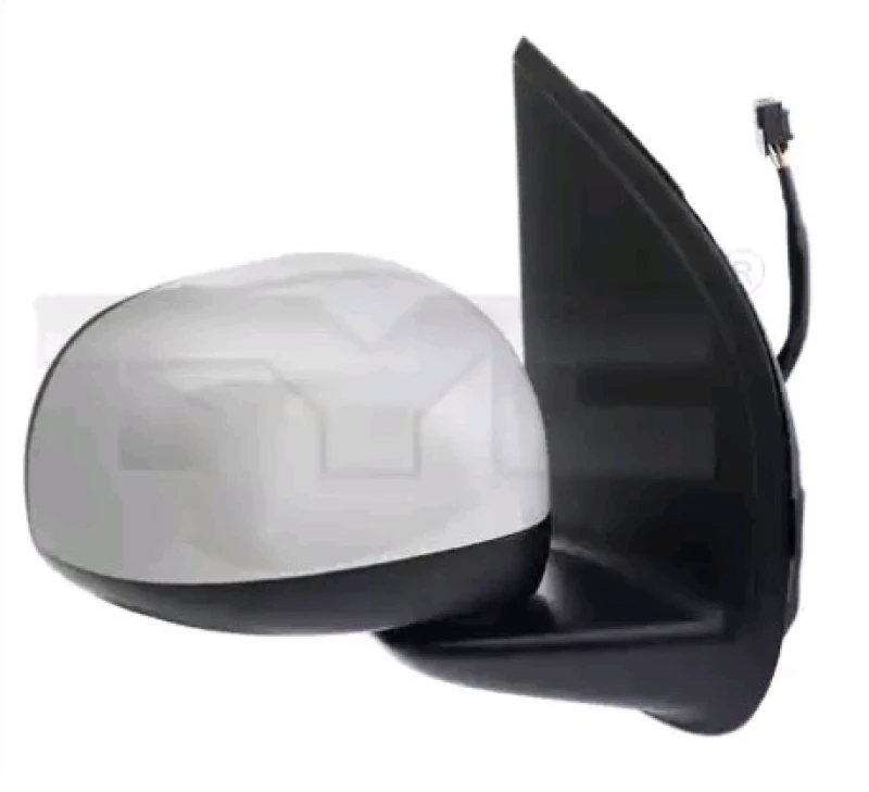 Image of TYC 309-0117 Wing mirror Right, with temperature sensor, primed Outside Mirror (50)