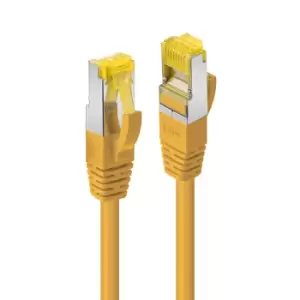 Image of Lindy Patchkabel Cat6A RJ45 S/FTP Cat7 LSZH Kabel gelb 0.5m -...