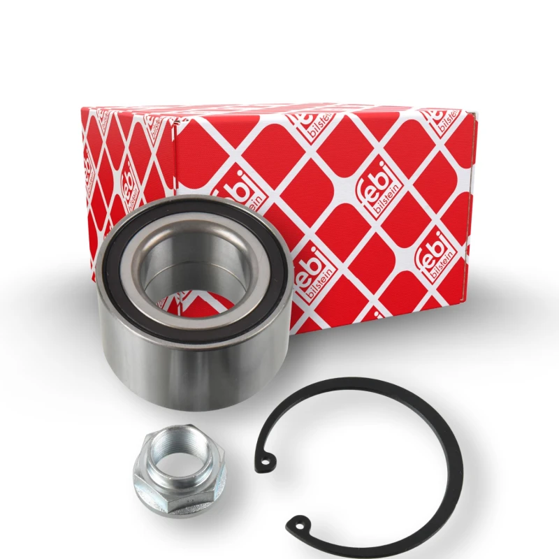 Image of FEBI BILSTEIN 31451 Wheel bearing kit Front Axle Right, with ABS sensor ring Wheel Bearing Kit (654)