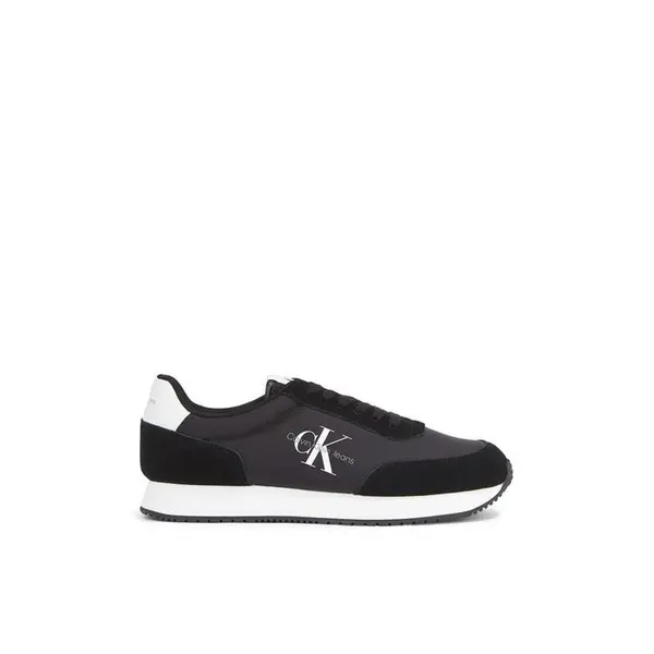 Image of Calvin Klein Jeans Retro Runner Low Laceup Su-Ny Ml - Black 10