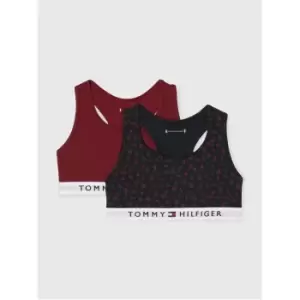 Image of Tommy Hilfiger 2P Bralette Print - Blue