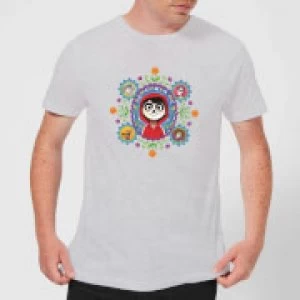 image of Coco Remember Me Mens T-Shirt - Grey - 3XL