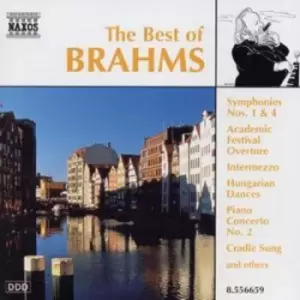 image of The Best of Brahms by Istvan Bogar CD Album