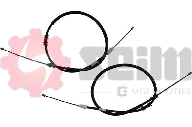 Image of Handbrake cable SEIM 804760