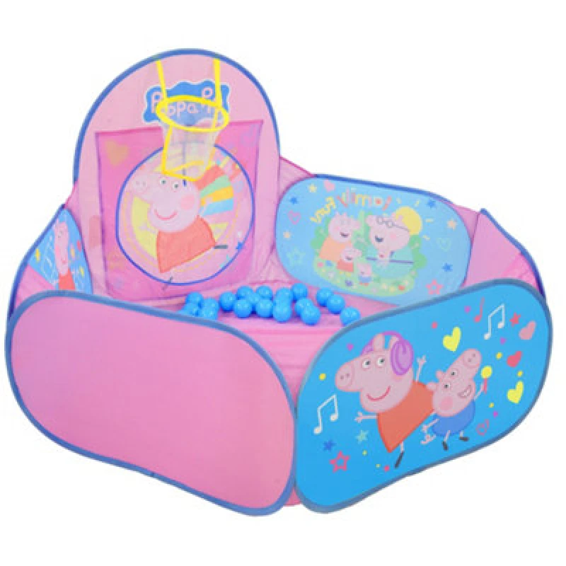 Image of Peppa Pig Quick Up Activity Ball Pit with 20 Balls, Pink M009816