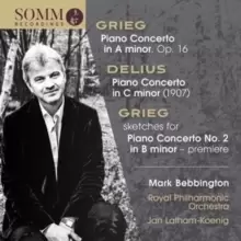 Image of Grieg: Piano Concerto in a Minor, Op. 16/Delius: Piano /...