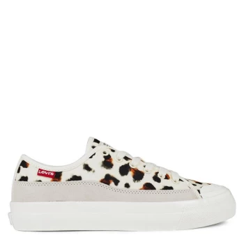 Image of Levis Levis Square Canvas Low Trainers Womens - Multi