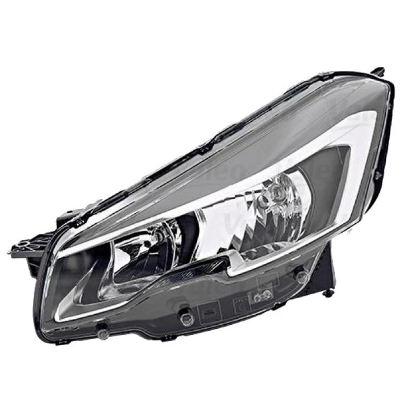 Image of VALEO 045440 Headlights H7, with bulb, Left, with motor for headlamp levelling, LED Headlight (259)