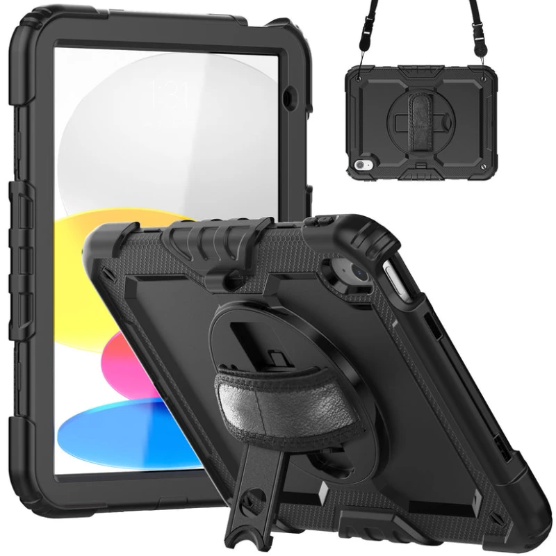 Image of DEQSTER 360 RUGGED CASE IPAD A16 GEN.10 BLK
