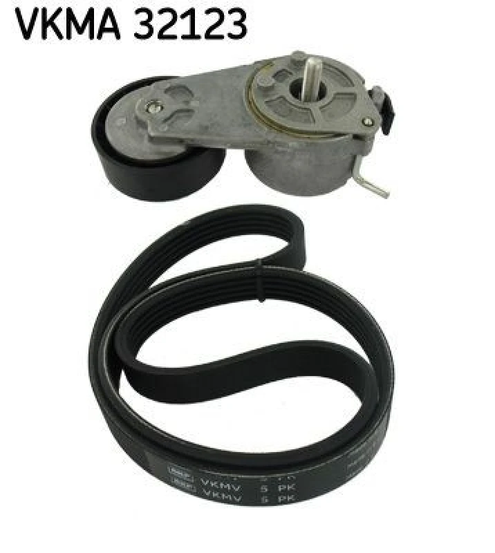Image of SKF V-Ribbed Belt Set SKF VKMA 32123