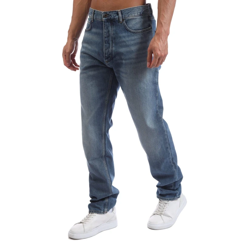 Image of Hugo Jonah Slim-Fit Jeans Navy male 29R